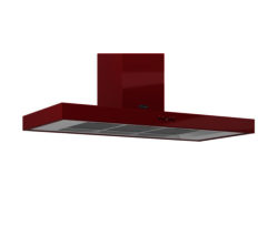 BRITANNIA Arioso K7088A11R Chimney Cooker Hood - Gloss Red